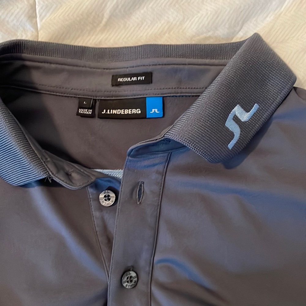 J. Lindeberg golf polo size L